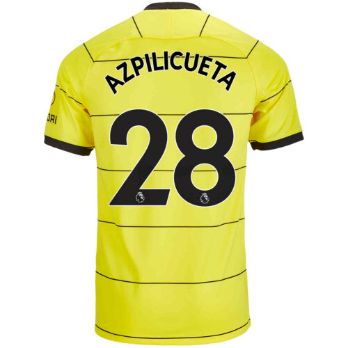 2021/22 Nike Cesar Azpilicueta Chelsea Away Jersey