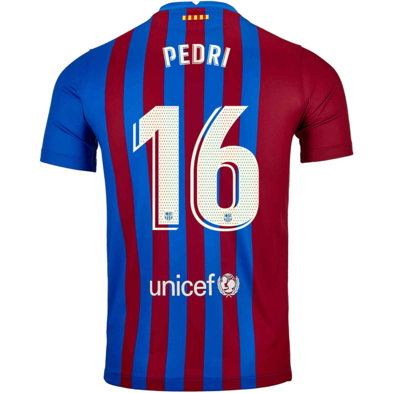 2021/22 Nike Pedri Barcelona Home Jersey - SoccerPro