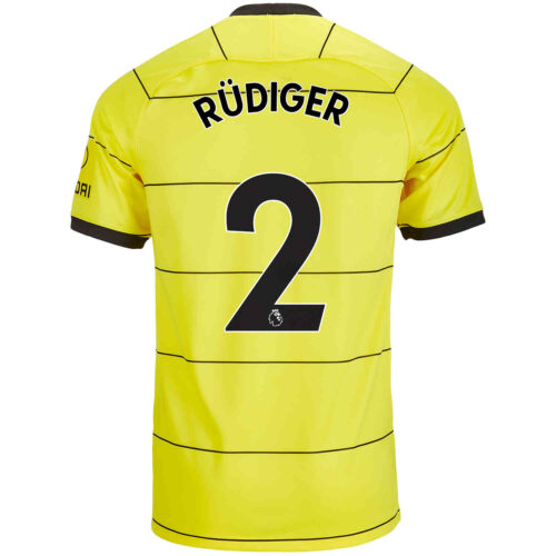 2021/22 Kids Nike Antonio Rudiger Chelsea Away Jersey