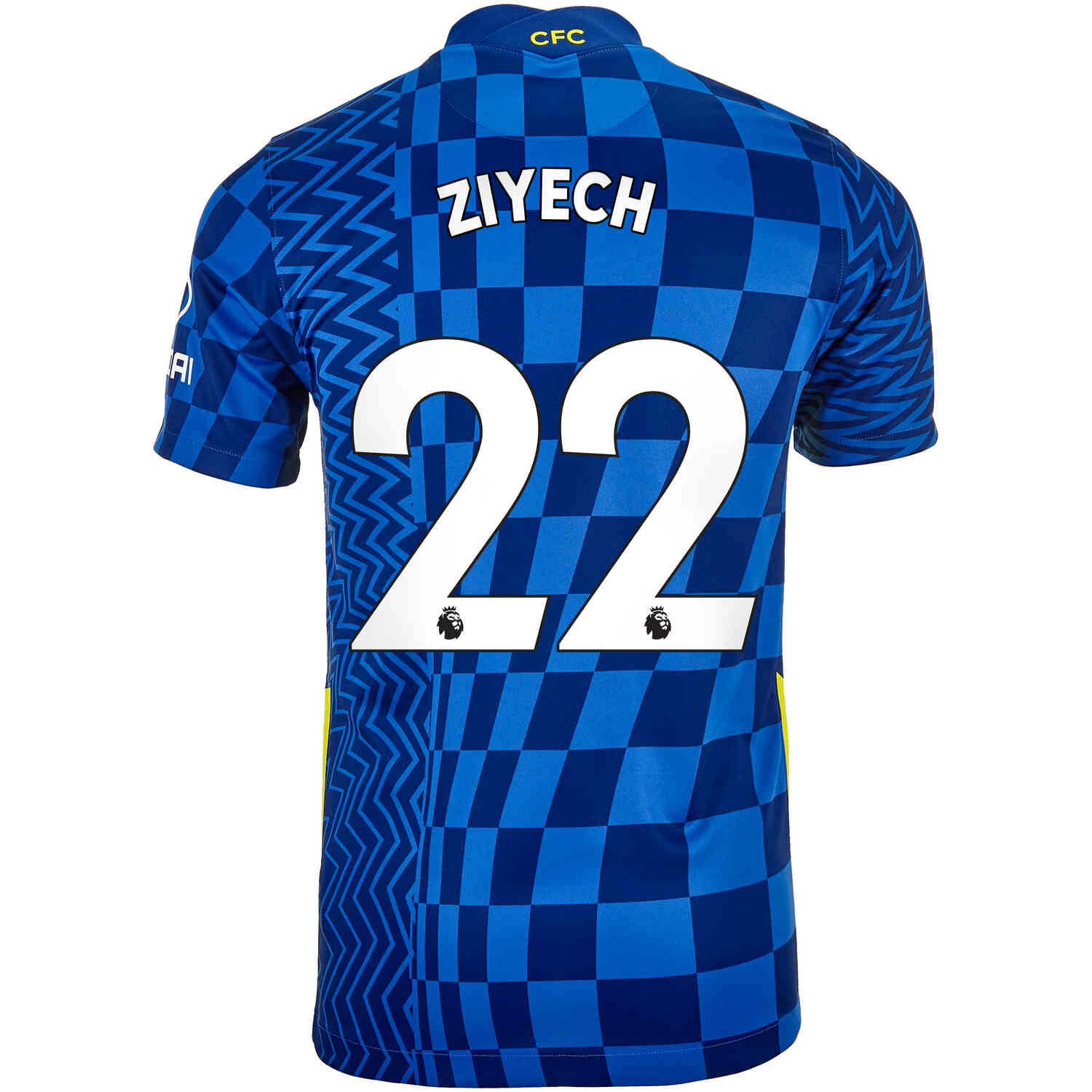 2021/22 Kids Nike Hakim Ziyech Chelsea Home Jersey - SoccerPro