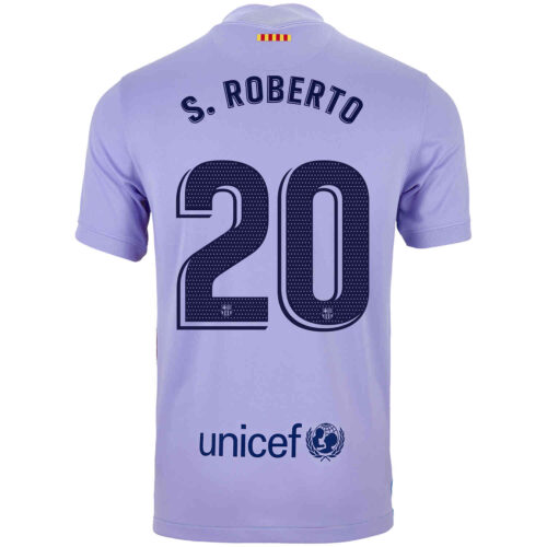 2021/22 Kids Nike Sergi Roberto Barcelona Away Jersey