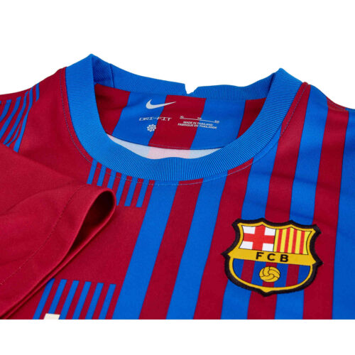 2021/22 Kids Nike Clement Lenglet Barcelona Home Jersey