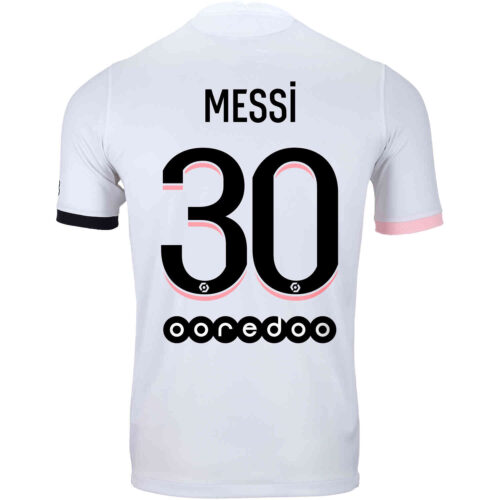 2021/22 Kids Nike Lionel Messi PSG Away Jersey