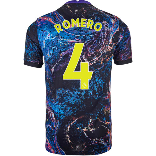 2021/22 Kids Nike Cristian Romero Tottenham Away Jersey