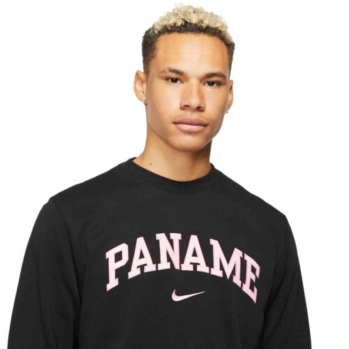 Nike PSG NSW Club Lifestyle Crew – Black/Black/Arctic Punch