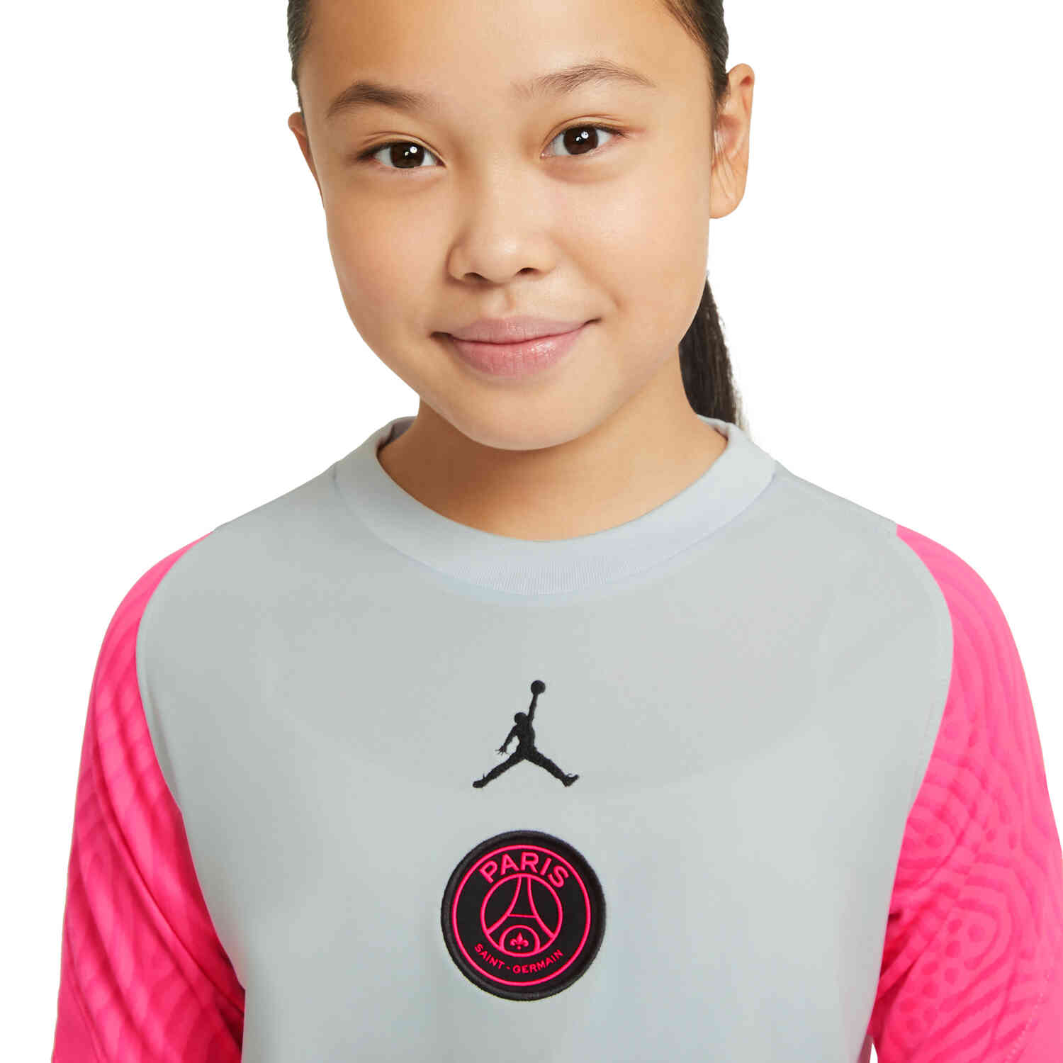 psg pink training top
