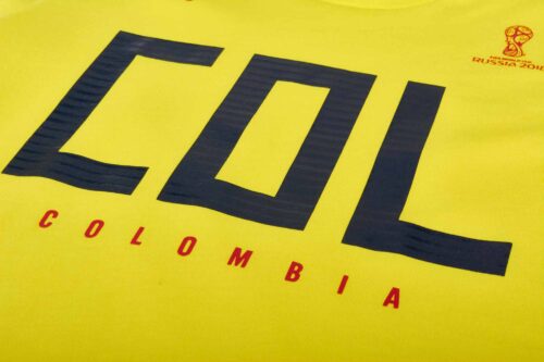 adidas Colombia Tee – Bright Yellow