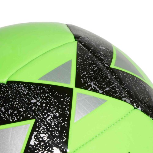 adidas Starlancer V Soccer Ball – Solar Green/Black