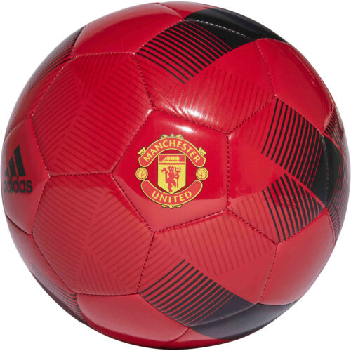 adidas Manchester United Soccer Ball – Real Red/Black