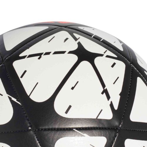 adidas Glider Soccer Ball – White/Solar Red