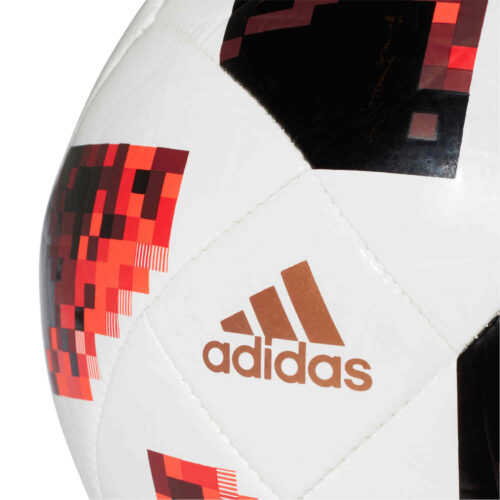 adidas World Cup Sala 5×5 Futsal Ball – White/Solar Red/Black