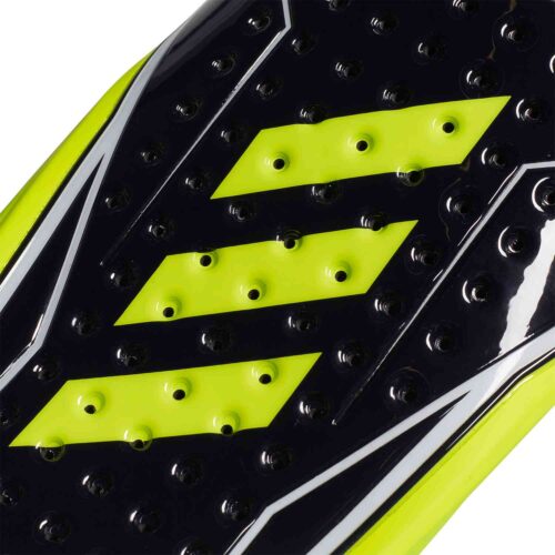 adidas X Foil Shin Guard – Black/Solar Yellow