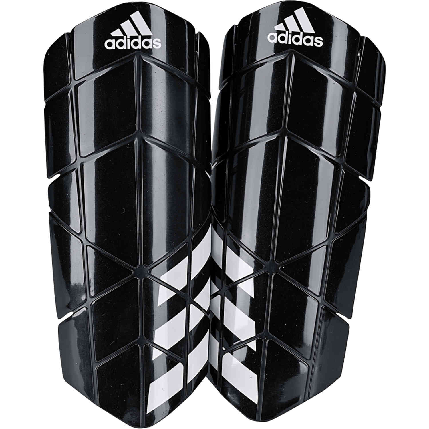 adidas Ever Pro Shinguard - Black and White - SoccerPro.com