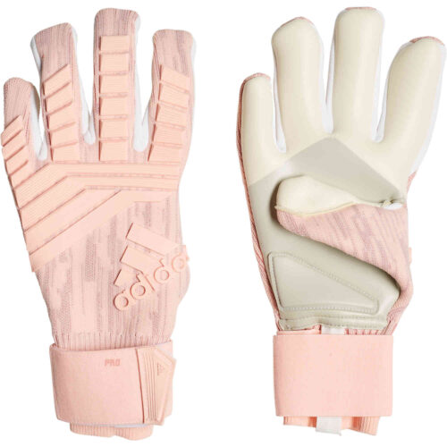 adidas Predator Pro Goalkeeper Gloves – Clear Orange/Trace Pink