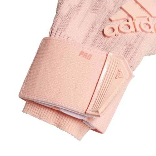 adidas Predator Pro Goalkeeper Gloves – Clear Orange/Trace Pink