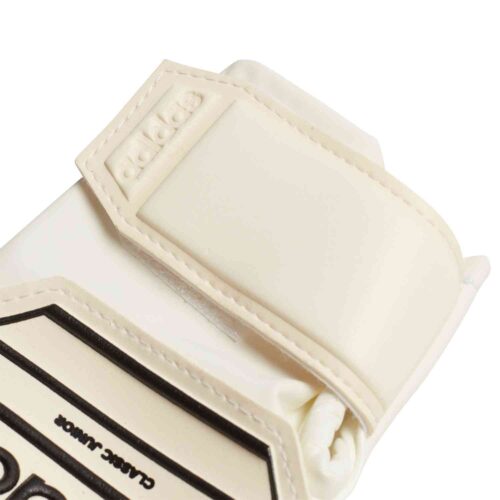adidas Classic Goalkeeper Gloves – Youth – White/Black