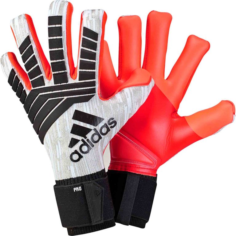 adidas Predator Pro Goalkeeper Gloves - Manuel Neuer - White/Black ...