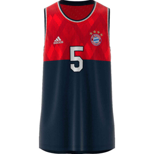 adidas Bayern Munich SSP Tank – Collegiate Navy/FCB True Red