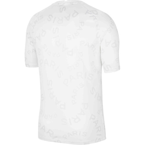 Nike PSG Pre-Match Top – White/Black