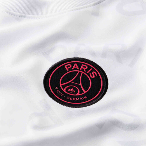 Nike PSG Pre-Match Top – White/Black