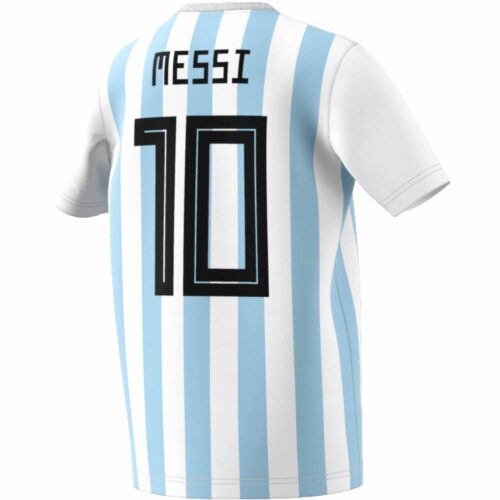 adidas Messi Tee – Youth – White