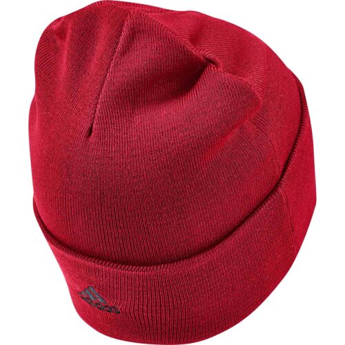 adidas Manchester United Beanie – Real Red/Black