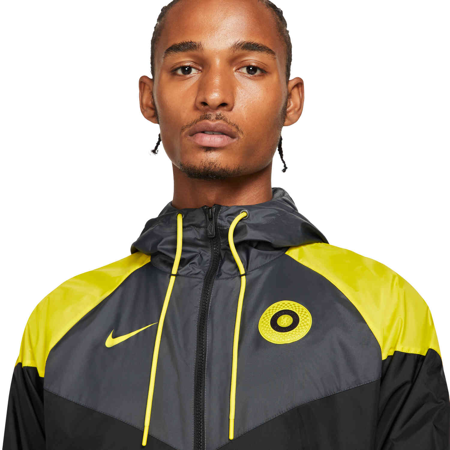 Nike Jacket Black/Anthracite/Black/Opti Yellow - SoccerPro