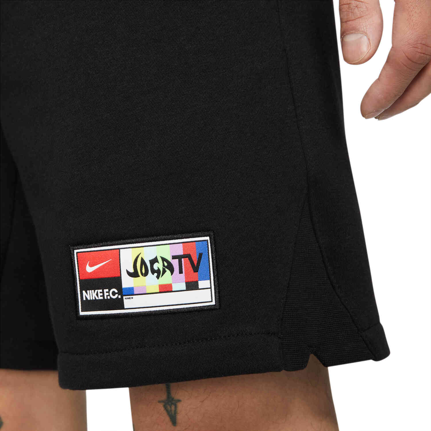Nike FC Lifestyle Joga Bonito Fleece Shorts - Black - SoccerPro