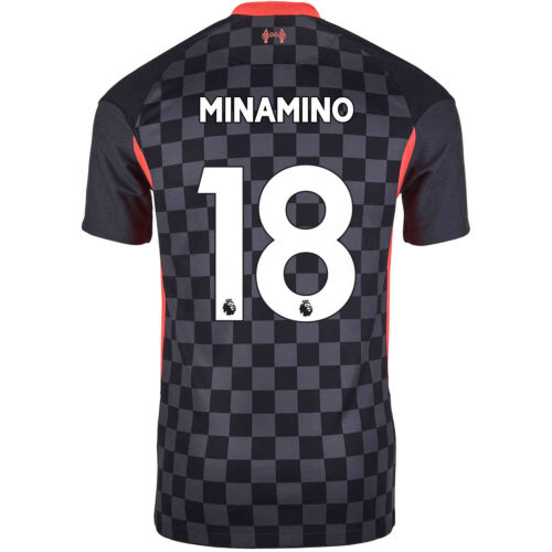 2020/21 Kids Nike Takumi Minamino Liverpool 3rd Jersey