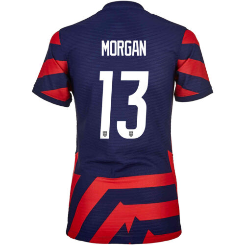 2021 Womens Nike Alex Morgan USWNT Away Match Jersey