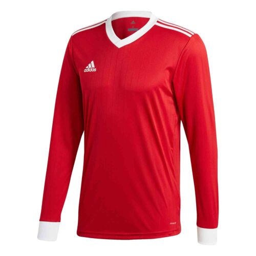 adidas Tabela 18 L/S Jersey – Power Red/White