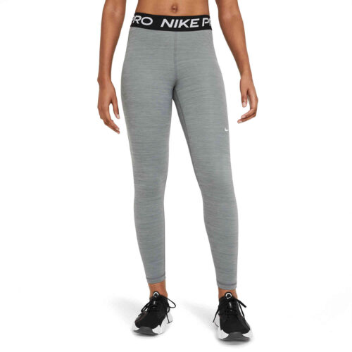 Womens Nike Pro 365 Tights – Smoke Grey/Htr/Black/White