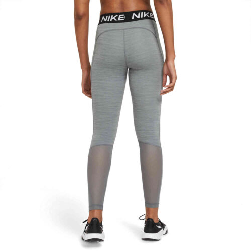 Womens Nike Pro 365 Tights – Smoke Grey/Htr/Black/White