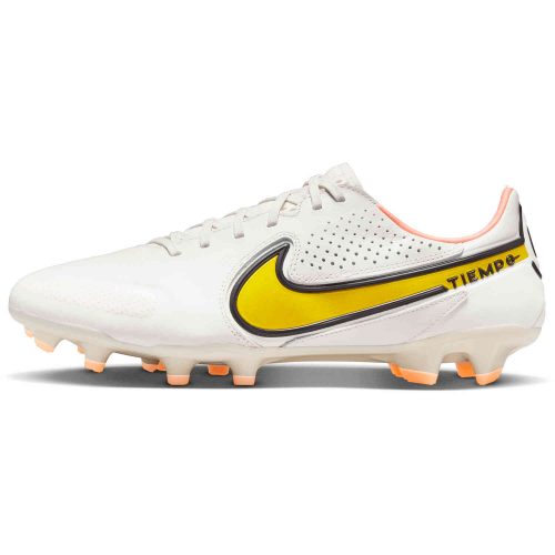 Nike Tiempo Legend 9 Pro FG – Phantom & Yellow Strike with Sunset Glow