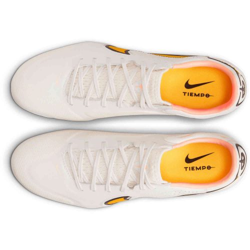 Nike Tiempo Legend 9 Pro FG – Phantom & Yellow Strike with Sunset Glow