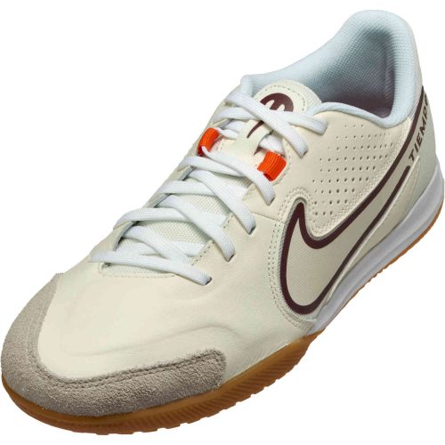 Nike Tiempo Legend 9 Academy IC – Sail & Dark Beetroot with Gum Light Brown