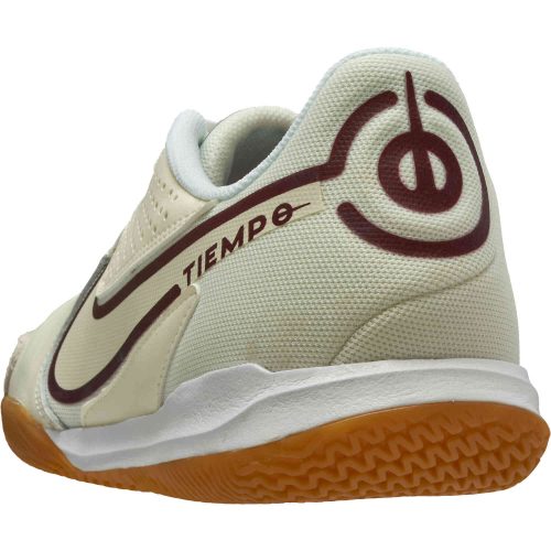Nike Tiempo Legend 9 Academy IC – Sail & Dark Beetroot with Gum Light Brown