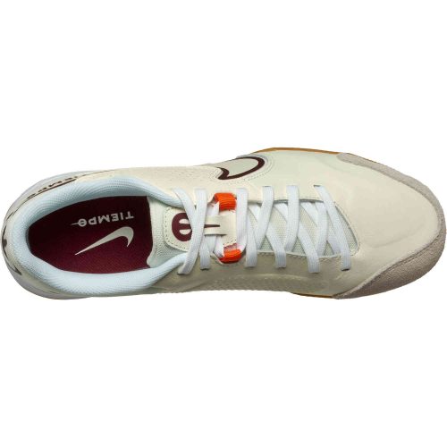 Nike Tiempo Legend 9 Academy IC – Sail & Dark Beetroot with Gum Light Brown