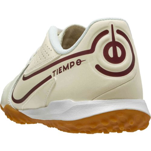 Nike Tiempo Legend 9 Academy TF – Sail & Dark Beetroot with Gum Light Brown