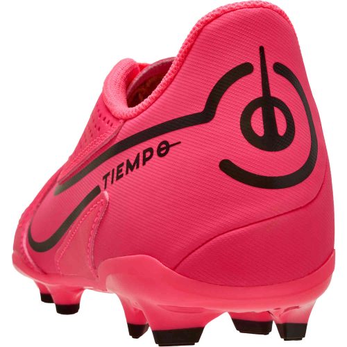 Kids Nike Tiempo Legend 9 Club FG – Racer Pink & Black
