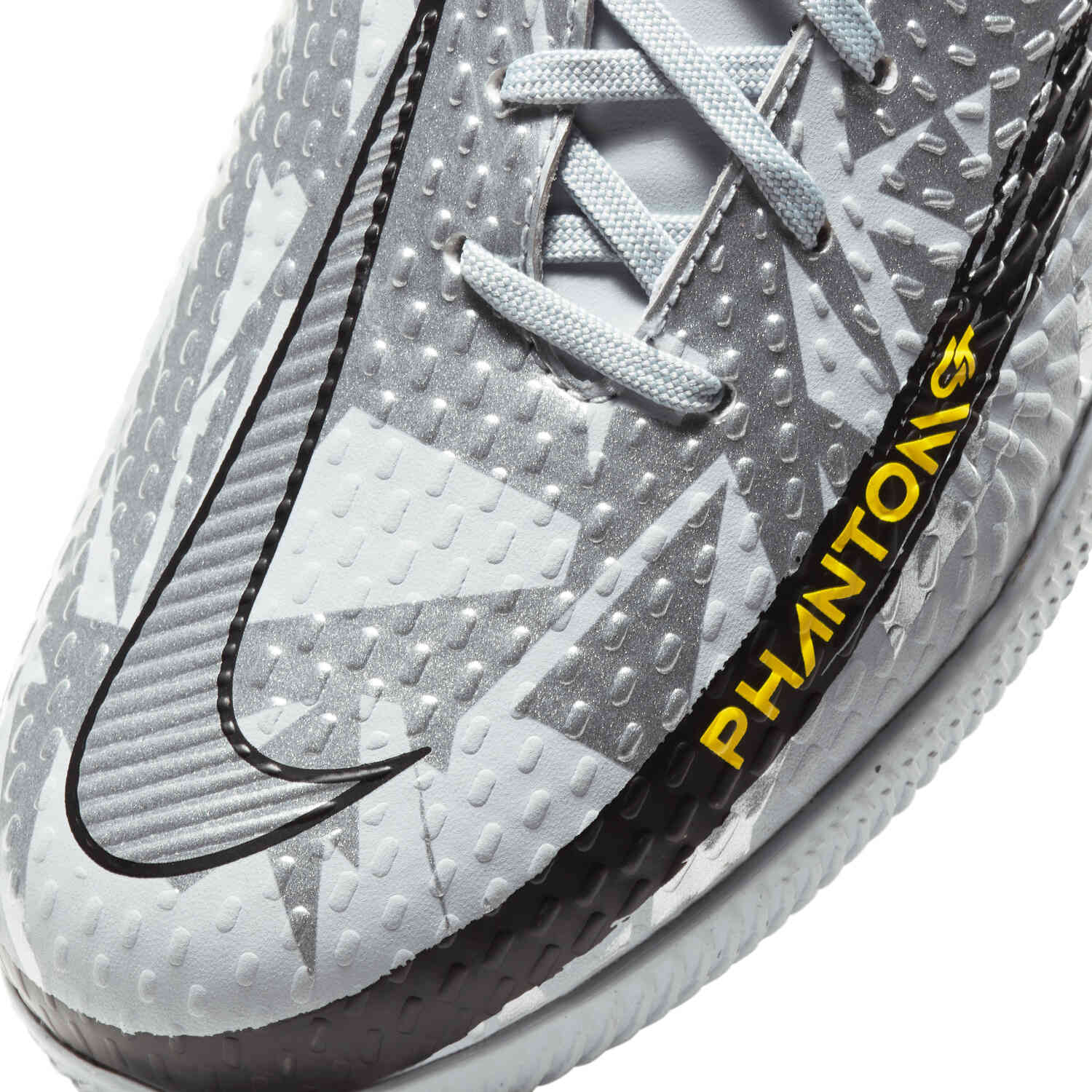Kids Nike Phantom GT DF Academy IC Pure Platinum Metallic