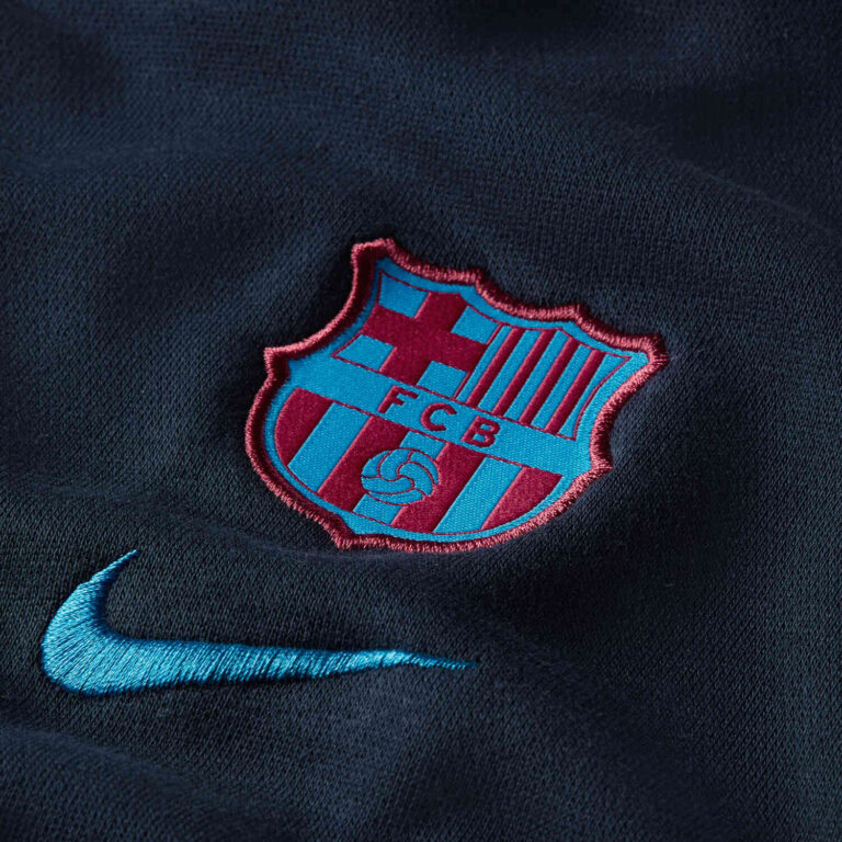 Nike Barcelona Club Crew - Obsidian/Noble Red/Soar - SoccerPro