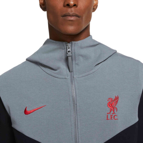 Nike Liverpool Tech Pack Full-zip Hoodie – Black/Smoke Grey/Gym Red