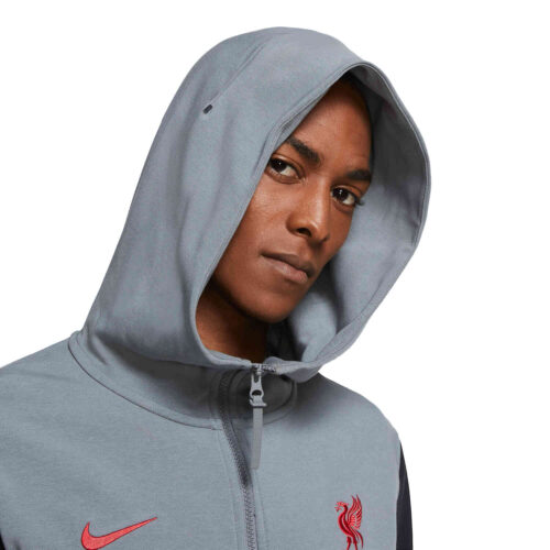 Nike Liverpool Tech Pack Full-zip Hoodie – Black/Smoke Grey/Gym Red