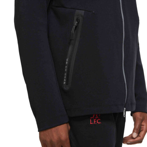Liverpool tech pack hoodie black sale