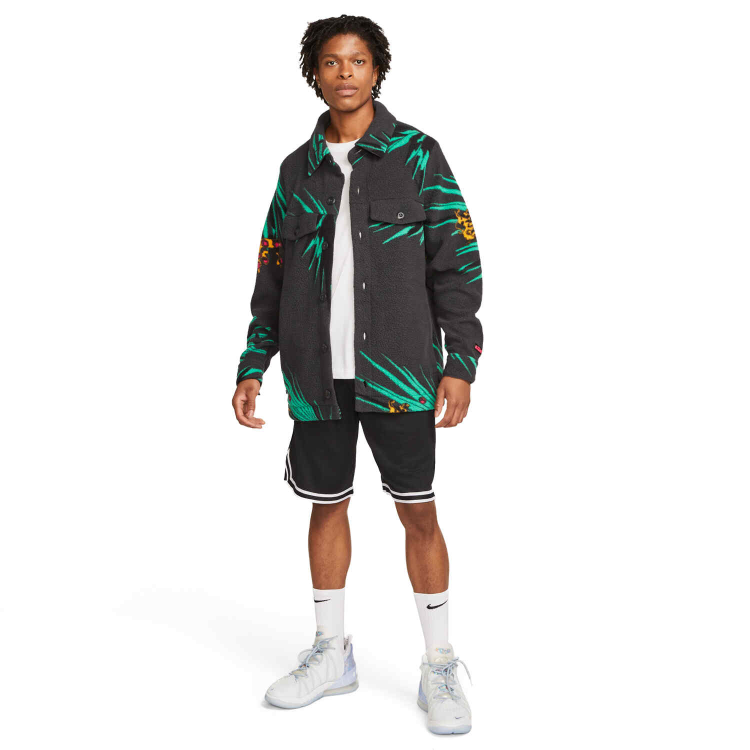 Nike on sale tropical jacket