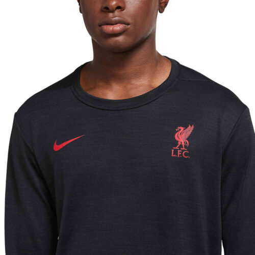Nike Liverpool L/S Superset Top – Black/Gym Red