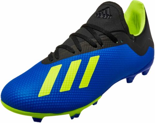 adidas X 18.3 FG – Football Blue/Solar Yellow/Black