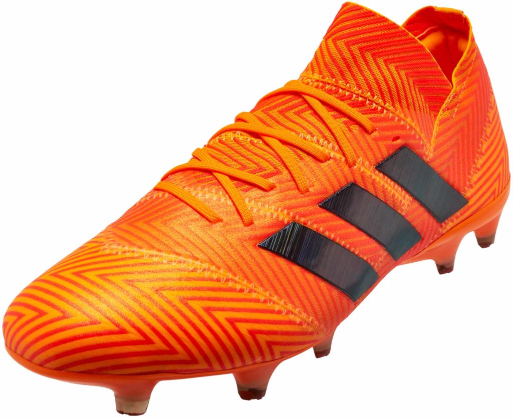 adidas Nemeziz 18.1 FG - Zest/Black/Solar Red - SoccerPro