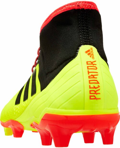 adidas Predator 18.2 FG – Solar Yellow/Black/Solar Red